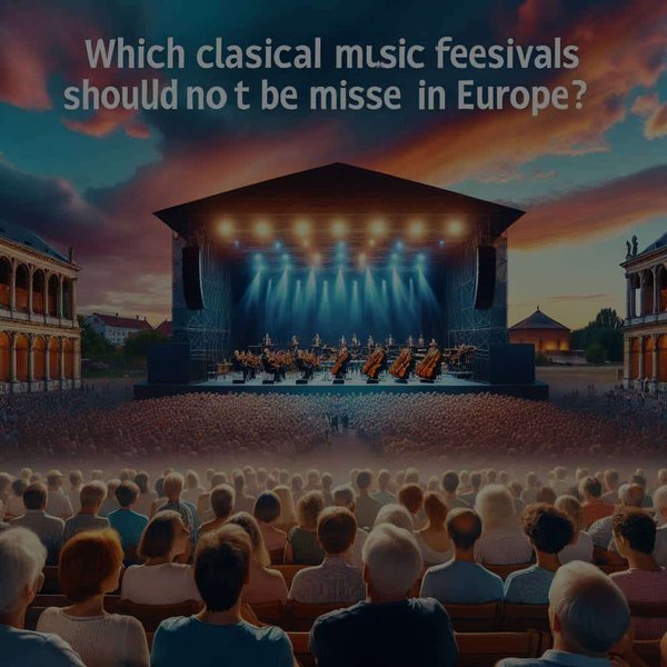 Quels festivals de musique classique ne pas manquer en Europe ?