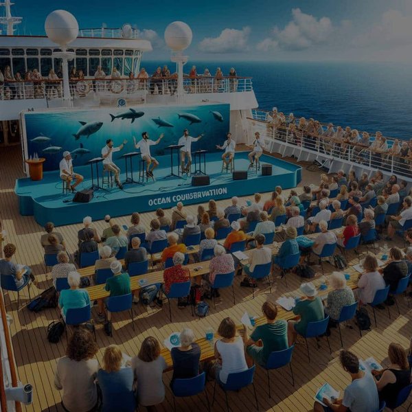 Quelle croisière offre des séminaires sur la protection des océans animés par des biologistes marins?