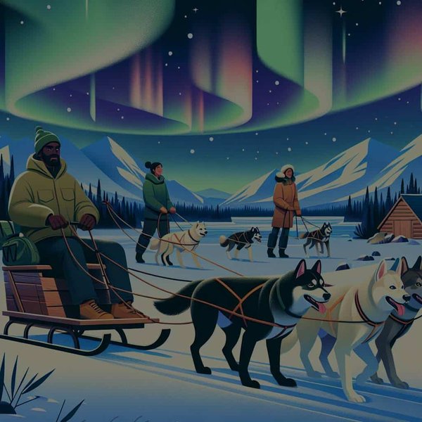 Comment faire une traversée en traîneau à chiens dans le Grand Nord canadien ?