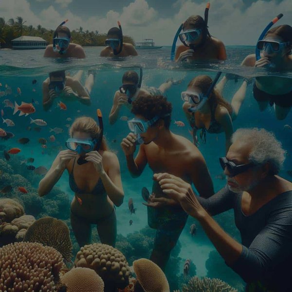 Comment organiser une excursion de snorkeling dans la barrière de corail de Belize ?