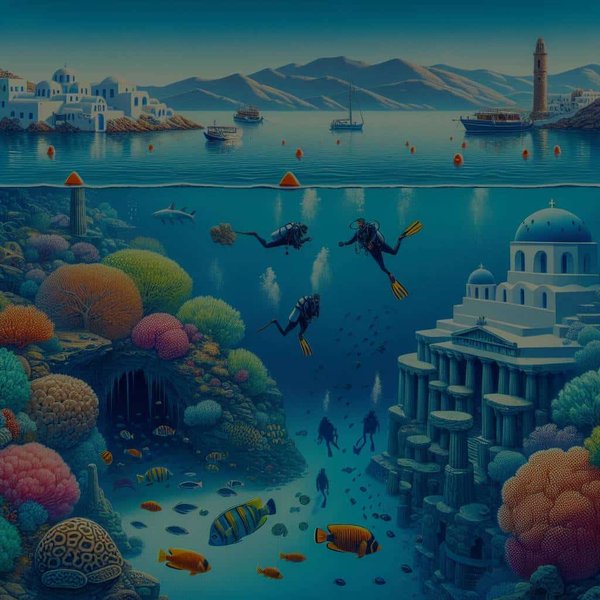 Où trouver les meilleurs spots de plongée libre (apnée) en mer Égée, Grèce ?